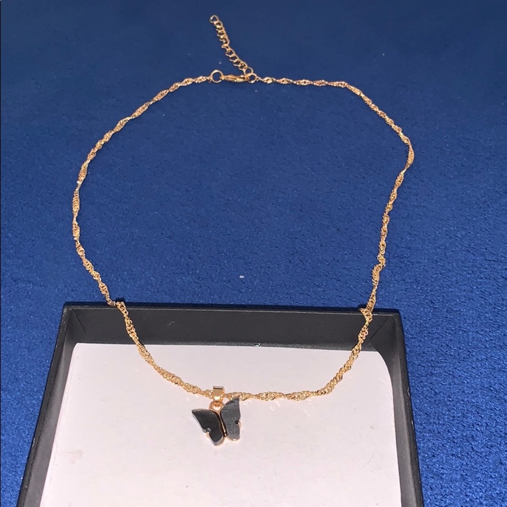 Smokey Black Necklace